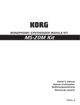 Korg MS-20M Kit + SQ-1 Bedienungsanleitung