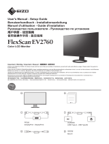 Eizo EV2760 Installationsanleitung