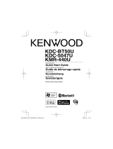 Kenwood KDC-BT50U Schnellstartanleitung