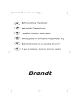 Groupe Brandt AD539XE1 Bedienungsanleitung