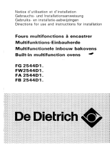 De Dietrich FG2544D1 Bedienungsanleitung