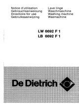 De Dietrich LW6692F1 Bedienungsanleitung