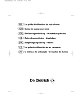 De Dietrich DHD555XE1 Bedienungsanleitung