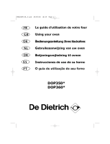 De Dietrich DOP350XE1 Bedienungsanleitung