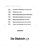 De Dietrich DOP450WE1 Bedienungsanleitung
