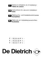 De Dietrich TN0233F1 Bedienungsanleitung
