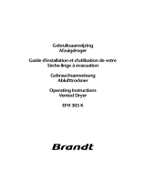 Groupe Brandt EFH303K Bedienungsanleitung