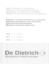 De Dietrich WN1119E2A Bedienungsanleitung