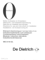 De Dietrich WE5119E3 Bedienungsanleitung