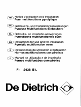 De Dietrich FW2438E1 Bedienungsanleitung