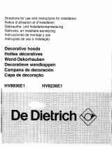 De Dietrich HV8936E1 Bedienungsanleitung
