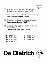 De Dietrich TM0187F1B Bedienungsanleitung