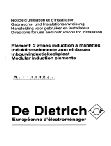 De Dietrich WN1119E3 Bedienungsanleitung