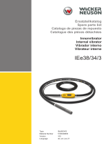 Wacker Neuson IEe38/34/3 Parts Manual