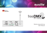EuroLite freeDMX AP Wi-Fi Interface Bedienungsanleitung