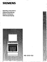 Siemens HG13121EU Bedienungsanleitung
