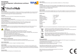 TFA Temperature/Humidity Transmitter with Water Detector WEATHERHUB Benutzerhandbuch
