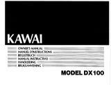 Kawai DX100 Bedienungsanleitung