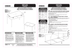 Cosco 88597ABTE Assembly Manual