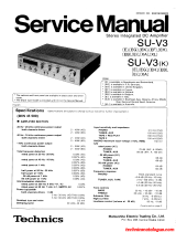 Technics SU-V3 Benutzerhandbuch