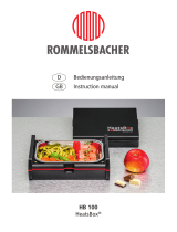 Rommelsbacher HB 100 FB Benutzerhandbuch