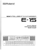 Roland E-15 Bedienungsanleitung