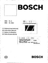 Bosch hbn 762 a 5 6 a Bedienungsanleitung