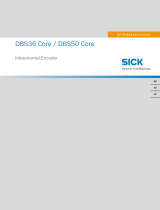 SICK DBS36/DBS50 Incremental encoder Bedienungsanleitung