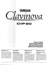 Yamaha CVP-20 Bedienungsanleitung
