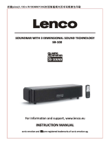Lenco SB-100 Bedienungsanleitung