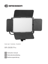 Bresser BR-S60B PRO Bi-Color LED Panel Ligth 60W Bedienungsanleitung