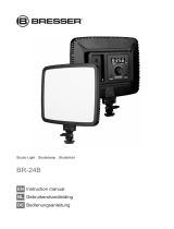 Bresser BR-24B Bi-Colour LED Video Light Bedienungsanleitung