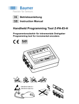Baumer Handheld Programming Tool Z-PA-EI-H Bedienungsanleitung