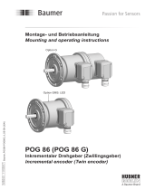 Baumer POG 86E Installation and Operating Instructions