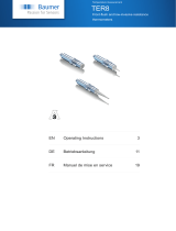 Baumer TER8 Bedienungsanleitung
