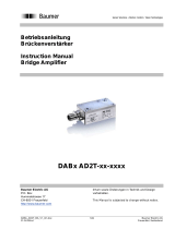 Baumer DABU AD2T-FB-1.25 Bedienungsanleitung