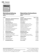 Baumer NE212 Installation and Operating Instructions