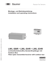 Baumer Fiber-optic receiver: LWL-EHR Assembly Instruction