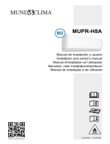mundoclima Series MUPR-H8A Installationsanleitung