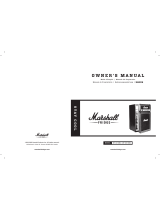 Marshall Amplification MF-110-XMC Bedienungsanleitung