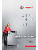 Memmert SF Operating Instructions Manual