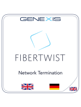 Genexis FiberTwist Quick Installation Manual