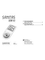 Sanitas SEM 43 Instructions For Use Manual