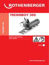 Rothenberger Pipe cutter TRENNBOY 300 Benutzerhandbuch