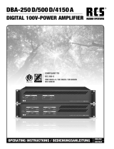 RCS DBA-250D-500D-4150A Bedienungsanleitung