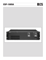 RCS ESP-1005A Bedienungsanleitung