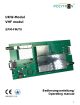 POLYTRON SPM-FM/TV FM in TV channel modulator Bedienungsanleitung