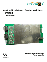 POLYTRON SPM-MM4/MS4 AV/4way HQ modulator mono or stereo Bedienungsanleitung