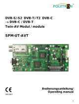 POLYTRON SPM-UTAVT DVB-S/S2/T/T2/C into AV twin Bedienungsanleitung
