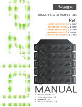 Ibiza Disco Power Amplifiers Benutzerhandbuch